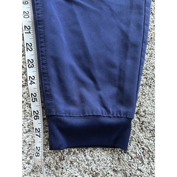 Jaanuu size L Mens SCRUB JOGGER PANTS Cargo Pockets J85014- Navy Blue ($77) F25 - Picture 3 of 4